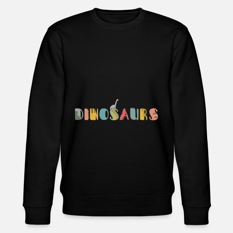 Dinosaure Dino - Sweat bio CHANGER Stanley/Stella Unisexe - noir
