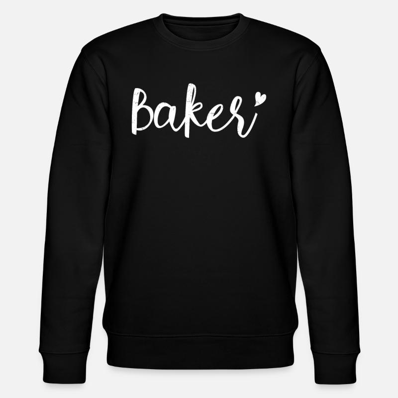 Bäcker - Stanley/Stella Unisex Bio-Sweatshirt CHANGER  - Schwarz