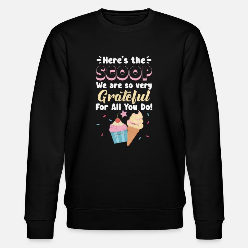 Glace - Sweat bio CHANGER Stanley/Stella Unisexe - noir