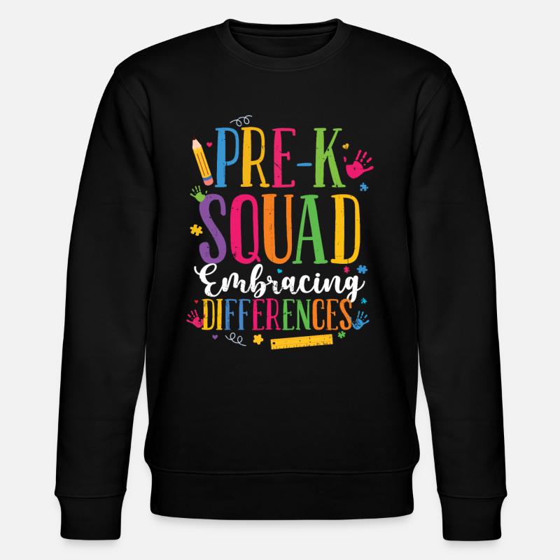 Autisme - Sweat bio CHANGER Stanley/Stella Unisexe - noir