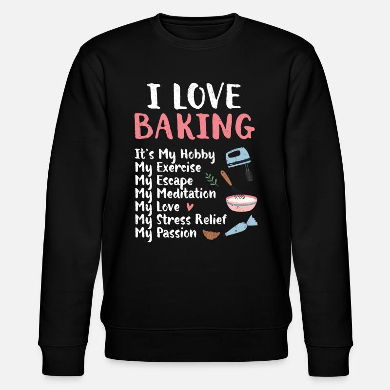 Bäcker - Stanley/Stella Unisex Bio-Sweatshirt CHANGER  - Schwarz