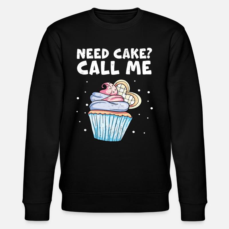 Cupcake - Stanley/Stella CHANGER Unisex Organic Sweatshirt - black
