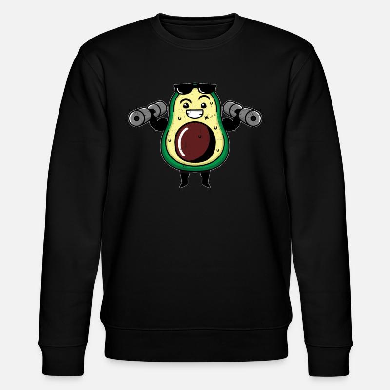 Avocado - Stanley/Stella Unisex Bio-Sweatshirt CHANGER  - Schwarz