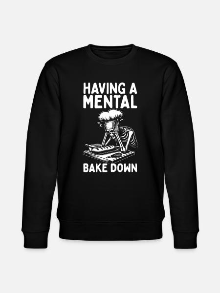 Baker Bakery Bakery Baking Gift - Stanley/Stella CHANGER Unisex Organic Sweatshirt - black
