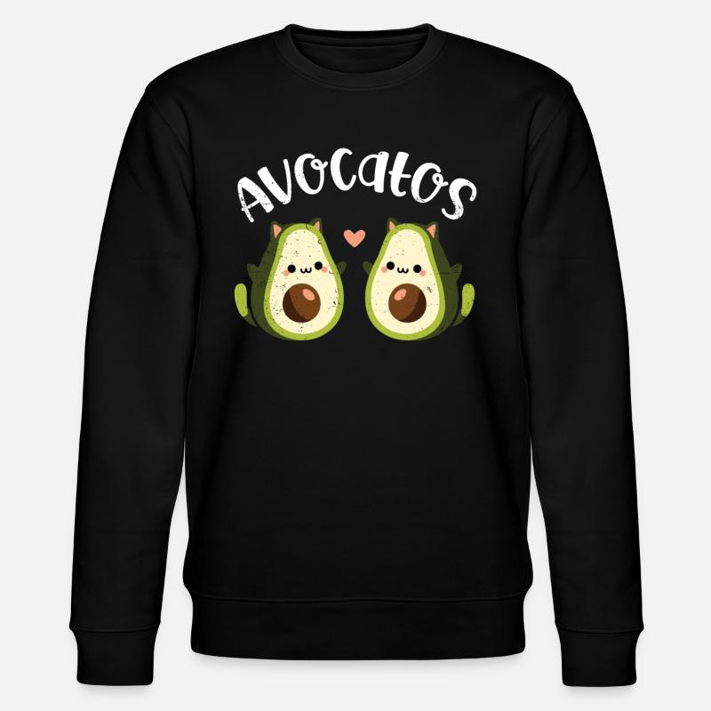 Avocado - Stanley/Stella Unisex Bio-Sweatshirt CHANGER  - Schwarz