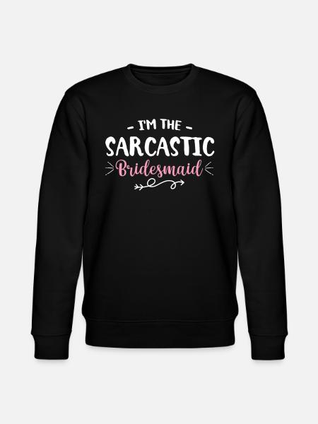 Bachelorette Hen Party Bride - Stanley/Stella CHANGER Unisex Organic Sweatshirt - black