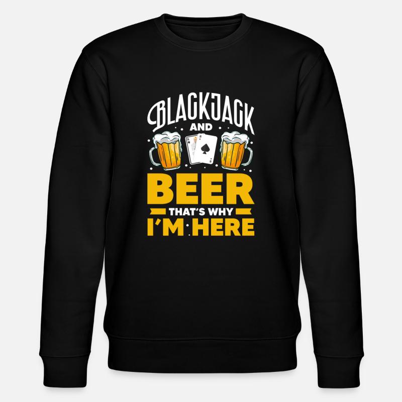 Blackjack - Stanley/Stella CHANGER Unisex Organic Sweatshirt - black