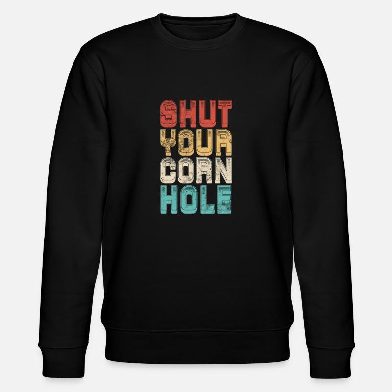 Cornhole - Stanley/Stella Unisex Bio-Sweatshirt CHANGER  - Schwarz