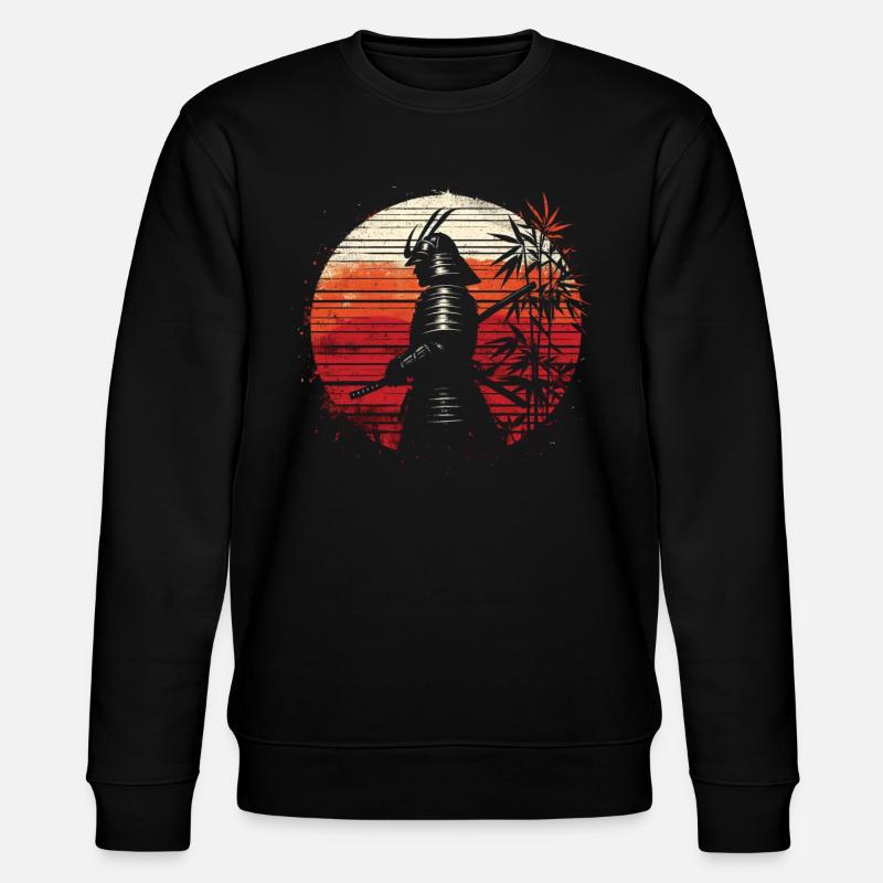 Samurai - Stanley/Stella CHANGER Unisex Organic Sweatshirt - black