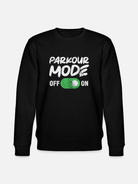 Parkour - Stanley/Stella CHANGER Unisex Organic Sweatshirt - black