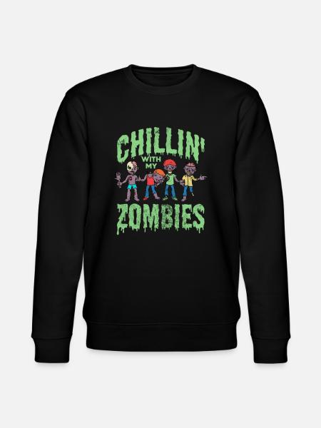 Zombie - Stanley/Stella CHANGER Unisex Organic Sweatshirt - black