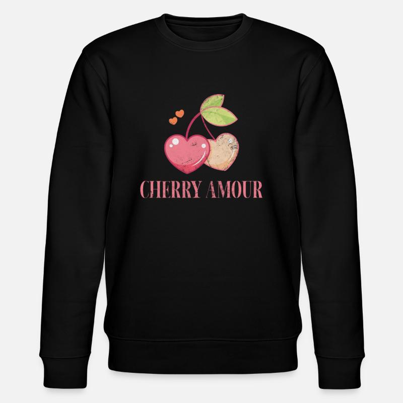 Cerise - Sweat bio CHANGER Stanley/Stella Unisexe - noir