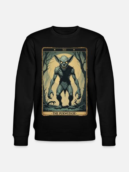 The Pukwudgie Mythological Creatures - Stanley/Stella CHANGER Unisex Organic Sweatshirt - black