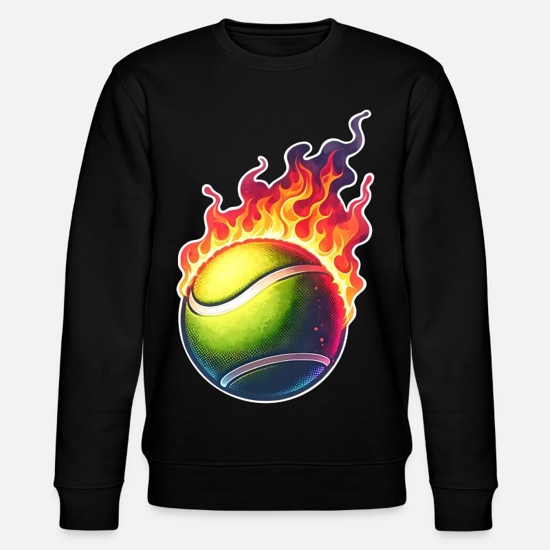 Tennis - Sweat bio CHANGER Stanley/Stella Unisexe - noir