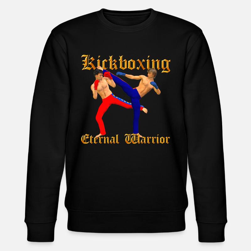 Kickboxing Guerrier - Sweat bio CHANGER Stanley/Stella Unisexe - noir