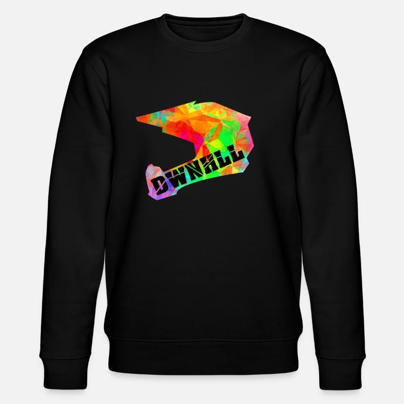 polynom Helm - Stanley/Stella Unisex Bio-Sweatshirt CHANGER  - Schwarz