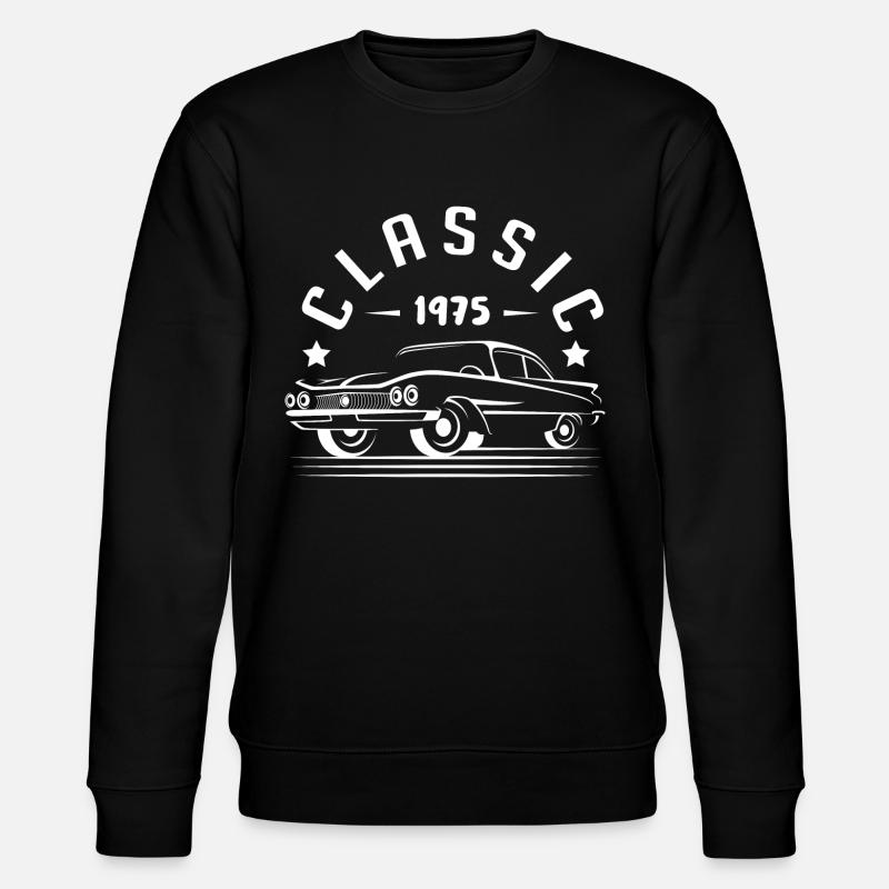 Klassisch 1975. - Stanley/Stella Unisex Bio-Sweatshirt CHANGER  - Schwarz