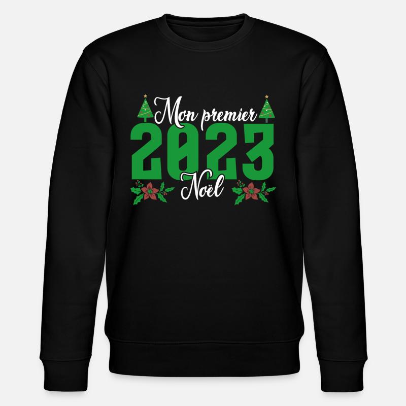Mon Premier Noel 2023 - Sweat bio CHANGER Stanley/Stella Unisexe - noir