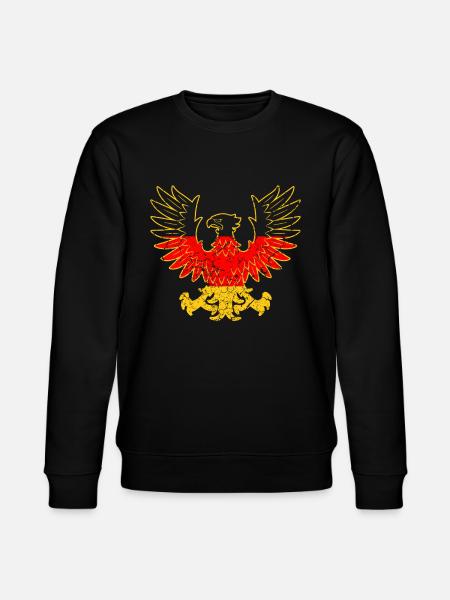 Deutschland Adler - Stanley/Stella Unisex Bio-Sweatshirt CHANGER - Schwarz