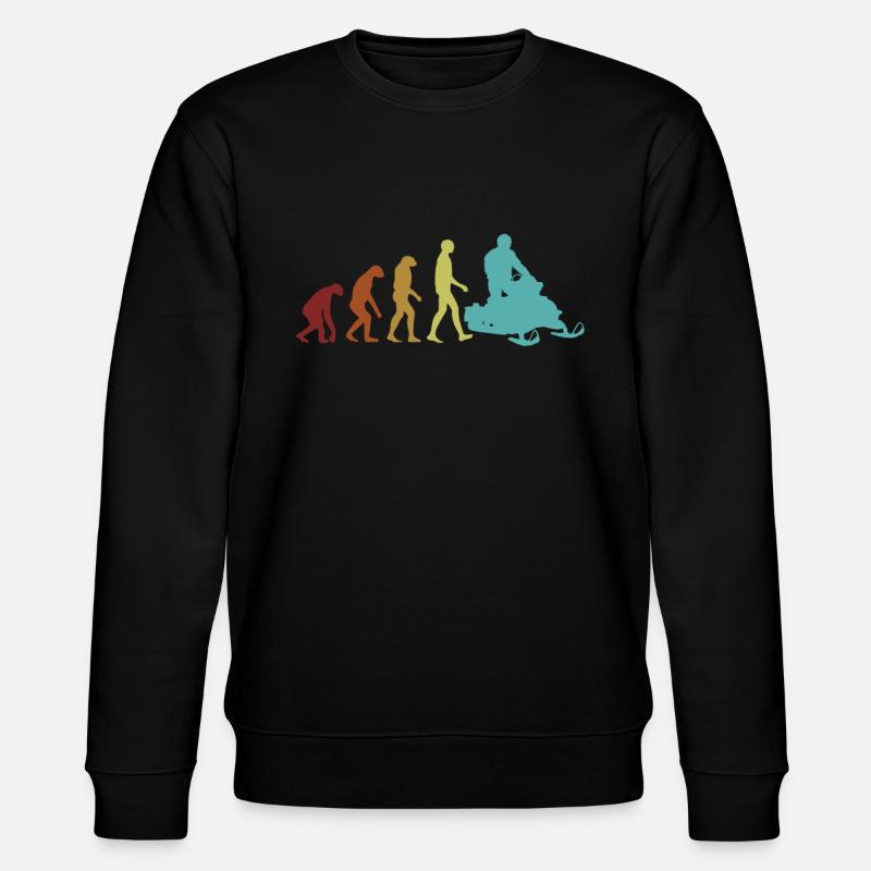 Motoneige Evolution Motoneiges - Sweat bio CHANGER Stanley/Stella Unisexe - noir