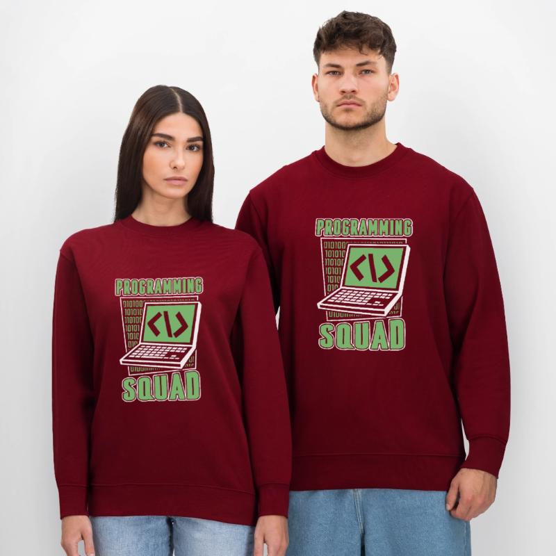 Programming Squad Softwareentwickler Developer Stanley/Stella Unisex Bio-Sweatshirt CHANGER 