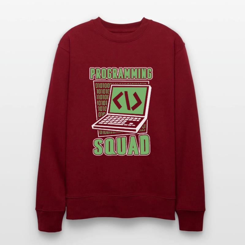 Programming Squad Software Developer Developer Stanley/Stella CHANGER Unisex Organic Sweatshirt