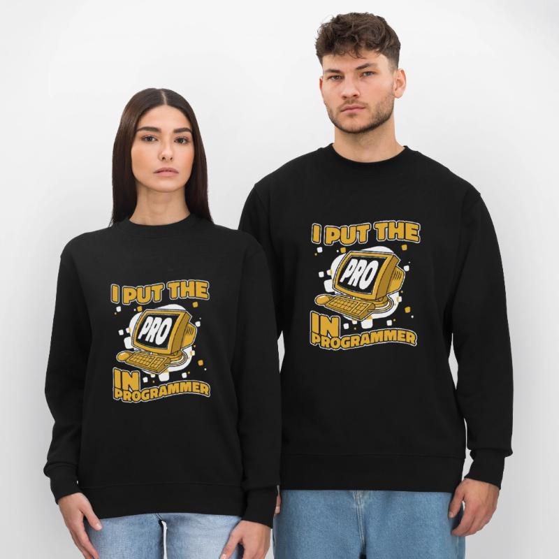 J’ai mis le pro dans Programmeur Developer Coder Sweat bio CHANGER Stanley/Stella Unisexe