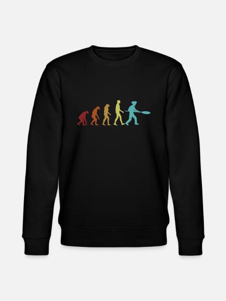 Pizza Evolution Pizza Pizzablech Pizzaofen - Stanley/Stella Unisex Bio-Sweatshirt CHANGER - Schwarz