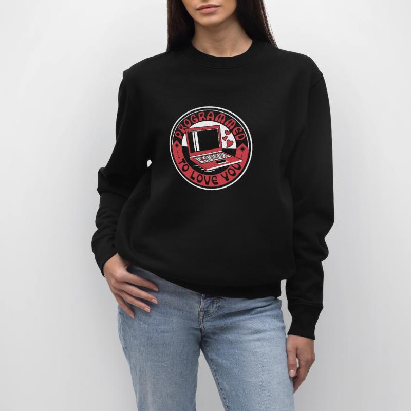 Programmed To Love You Developer Coder Stanley/Stella CHANGER Unisex Organic Sweatshirt