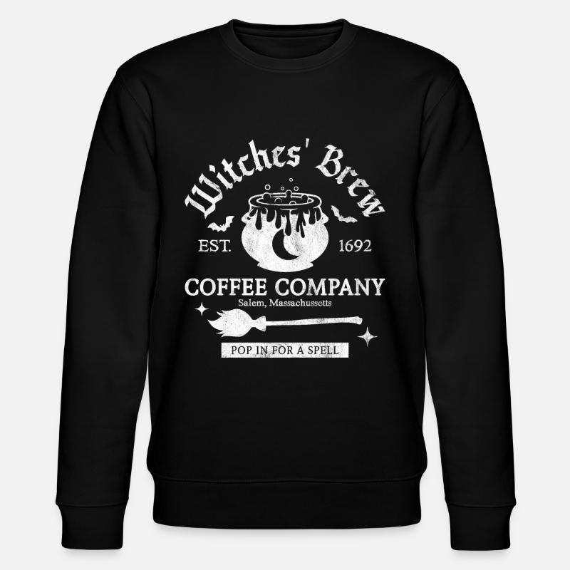 Hexengebräu - Stanley/Stella Unisex Bio-Sweatshirt CHANGER  - Schwarz