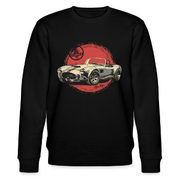 AC Cobra Sun - Stanley/Stella CHANGER Unisex Organic Sweatshirt - black - Front - Nik (191cm) & Marisol (170cm)