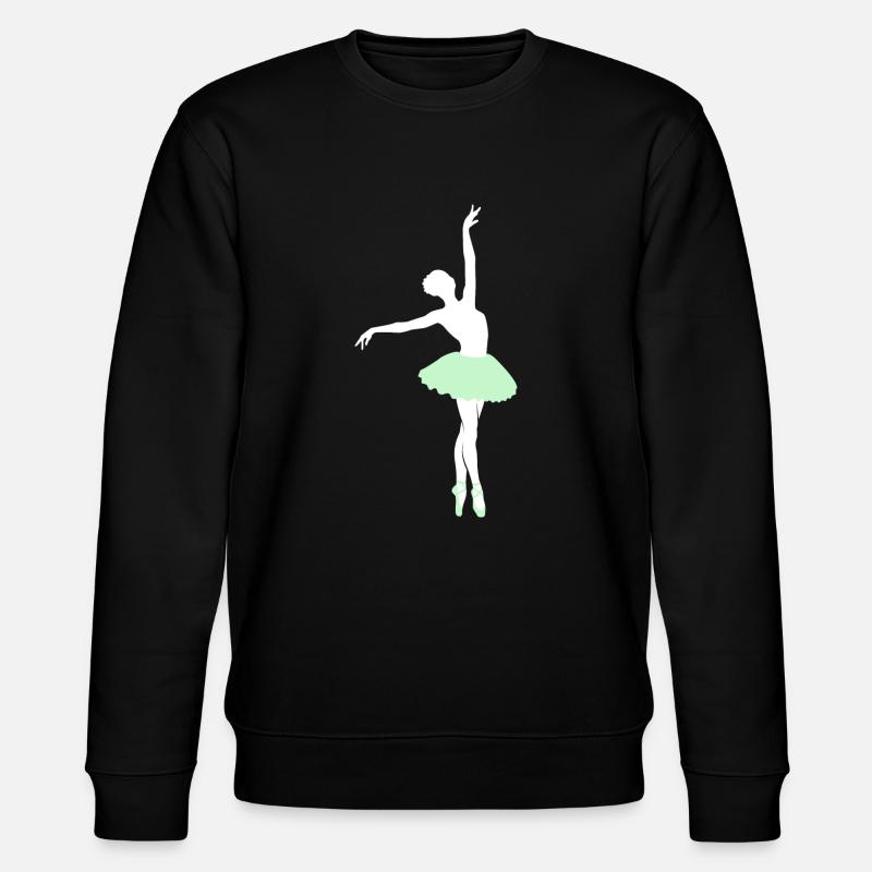 Ballett - Stanley/Stella Unisex Bio-Sweatshirt CHANGER  - Schwarz