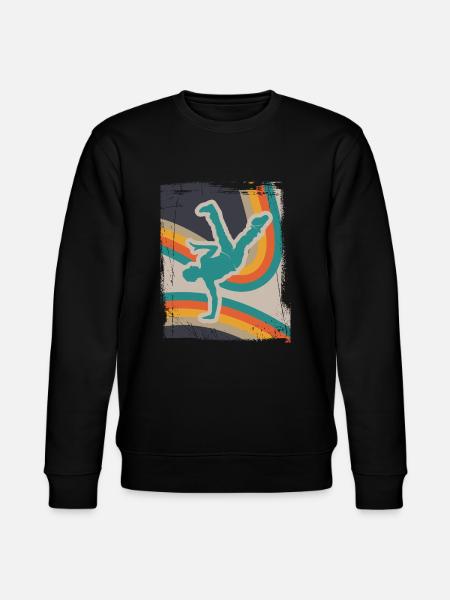 Breakdancing - Stanley/Stella CHANGER Unisex Organic Sweatshirt - black