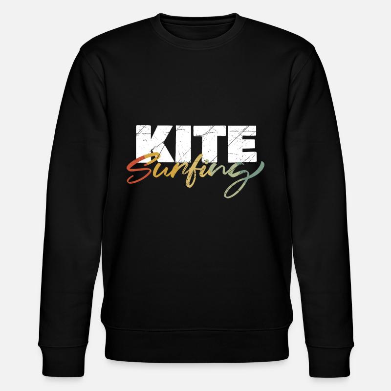 Kitesurf - Sweat bio CHANGER Stanley/Stella Unisexe - noir