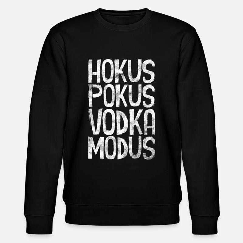 Hokus Pokus Vodka Mode - Sweat bio CHANGER Stanley/Stella Unisexe - noir