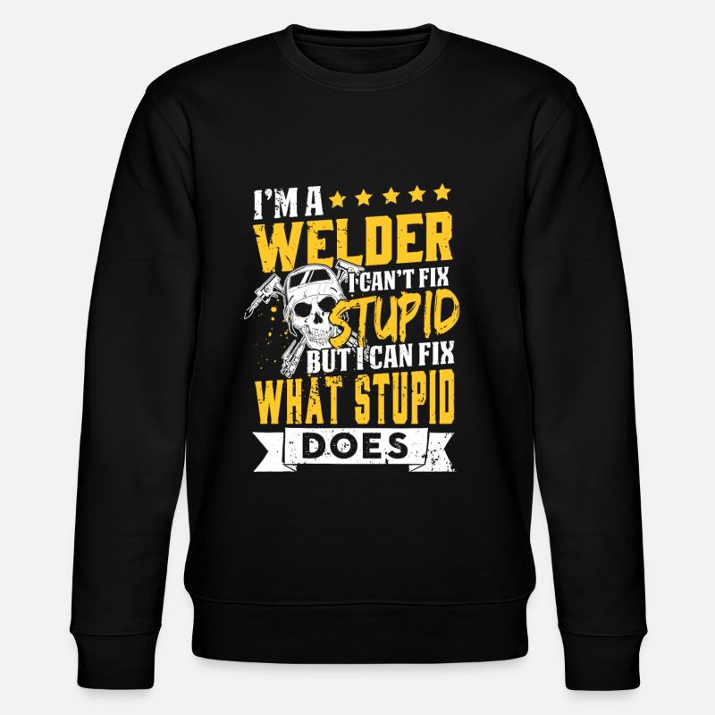 Schweisser Soudeur Soudage Soudage - Sweat bio CHANGER Stanley/Stella Unisexe - noir