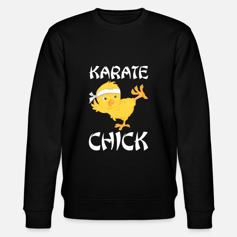 Karate Chick - Stanley/Stella Unisex Bio-Sweatshirt CHANGER  - Schwarz