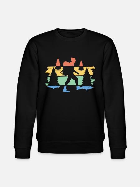 Hiking Hiking Wanderer Gift - Stanley/Stella CHANGER Unisex Organic Sweatshirt - black
