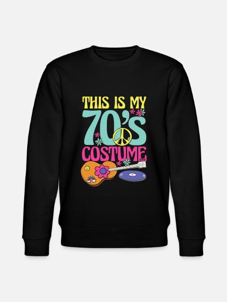 Ceci est mon costume des années 70 pour tous ceux qui aiment les années 70 - Sweat bio CHANGER Stanley/Stella Unisexe - noir