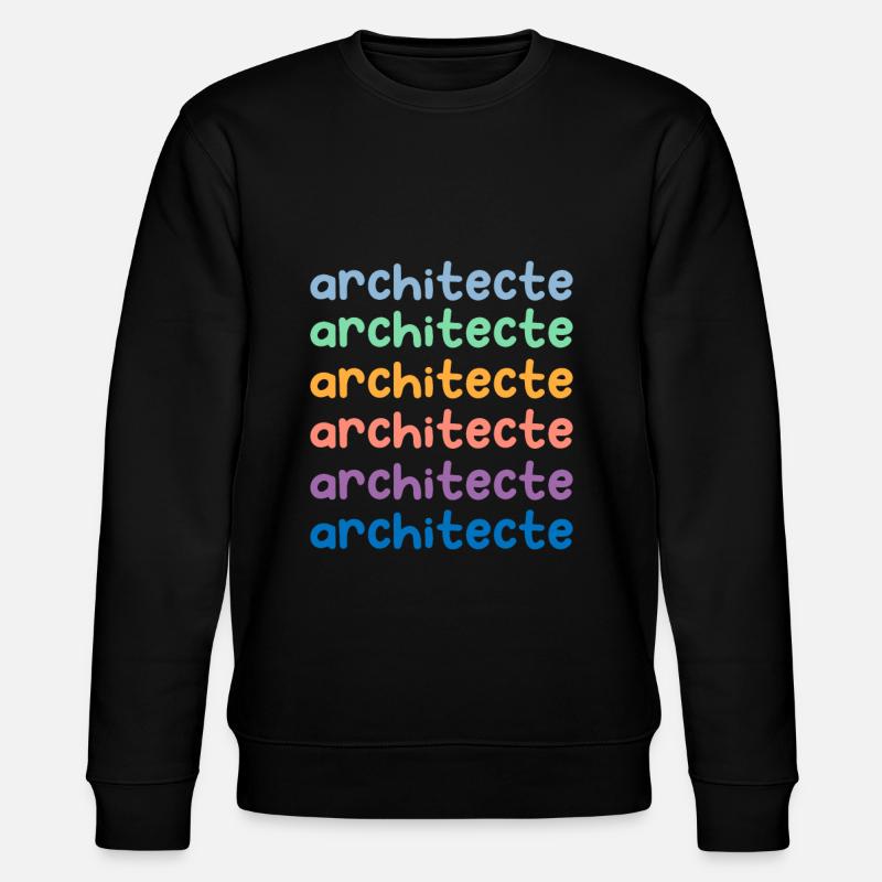 future architecte - Sweat bio CHANGER Stanley/Stella Unisexe - noir