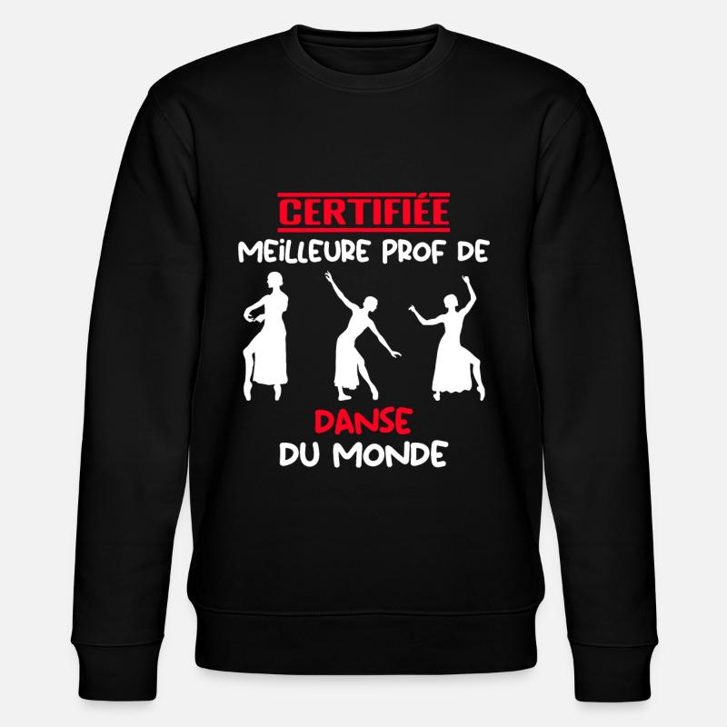 CERTIFIÉ MEILLEURE PROFESSEUR - Sweat bio CHANGER Stanley/Stella Unisexe - noir