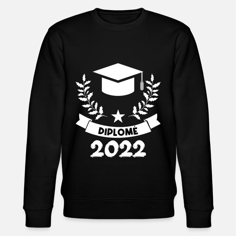 Diplômée 2022 - Sweat bio CHANGER Stanley/Stella Unisexe - noir