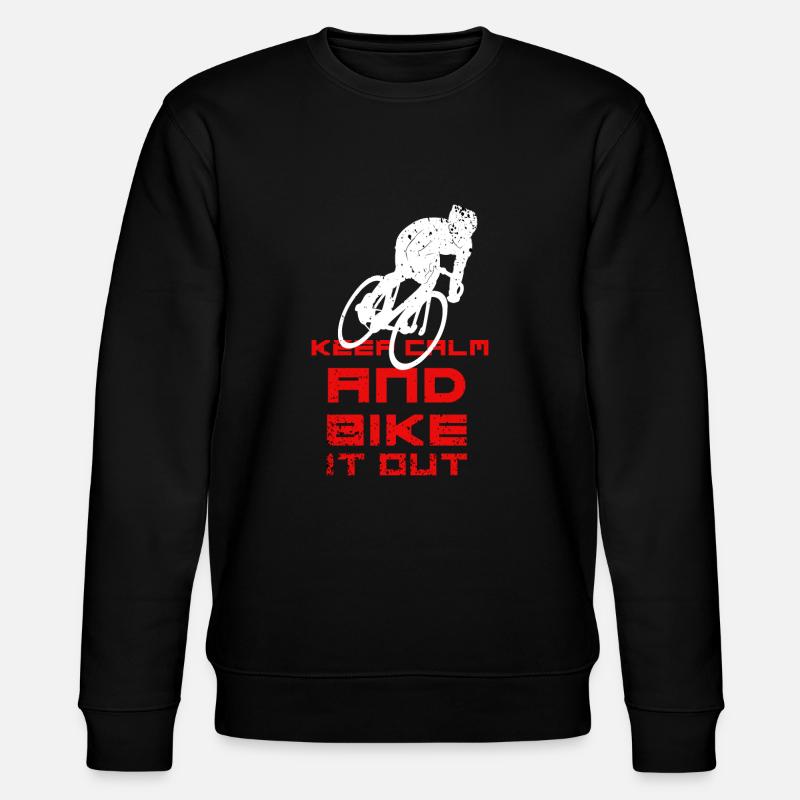 Balade à vélo - Sweat bio CHANGER Stanley/Stella Unisexe - noir