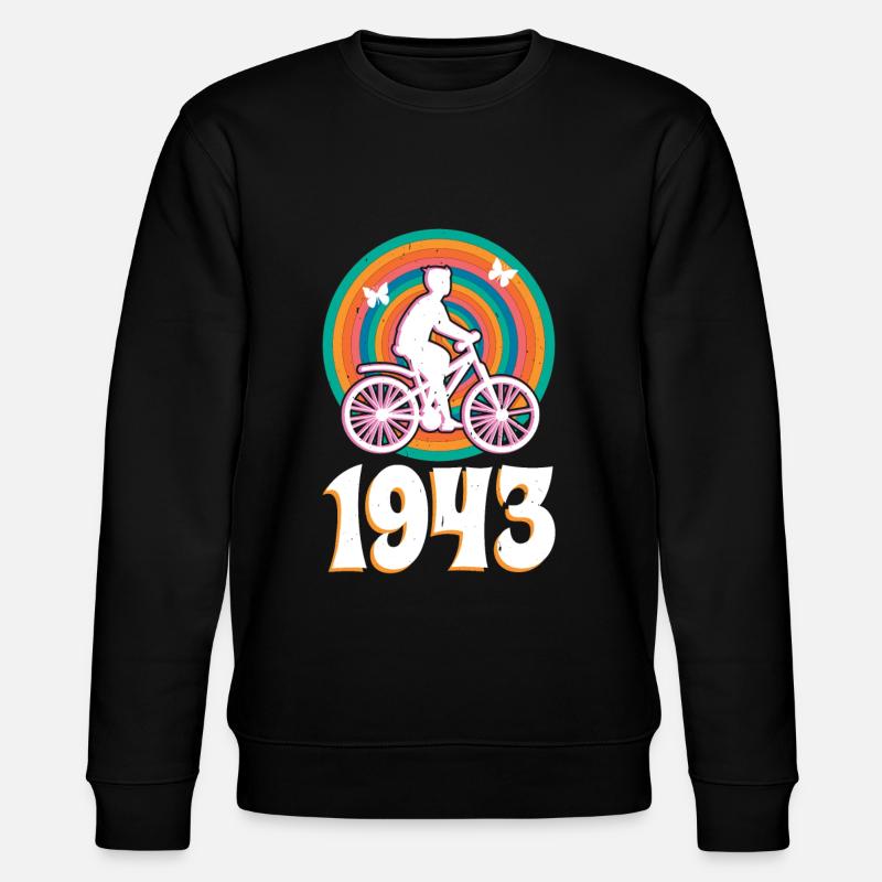 1945 Hoffmann LSD discovery - Stanley/Stella CHANGER Unisex Organic Sweatshirt - black