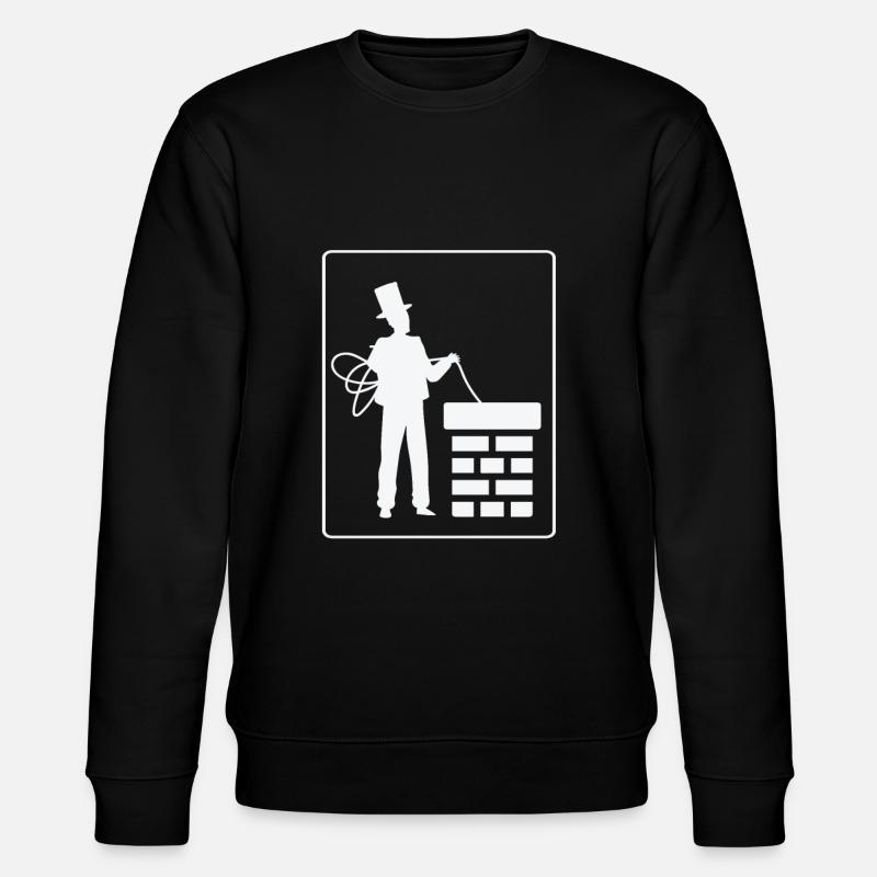 Idée cadeau ramoneur Schonsteinfeger - Sweat bio CHANGER Stanley/Stella Unisexe - noir