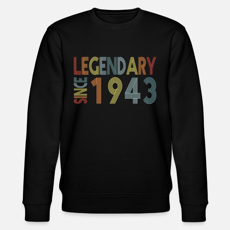 Légendaire depuis 1943 - Sweat bio CHANGER Stanley/Stella Unisexe - noir