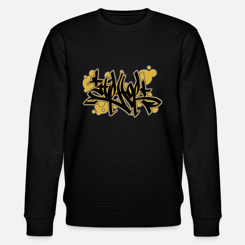 Hip Hop Graffiti - Stanley/Stella Unisex Bio-Sweatshirt CHANGER  - Schwarz