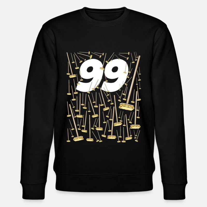 Anniversaire 99 balais - Sweat bio CHANGER Stanley/Stella Unisexe - noir