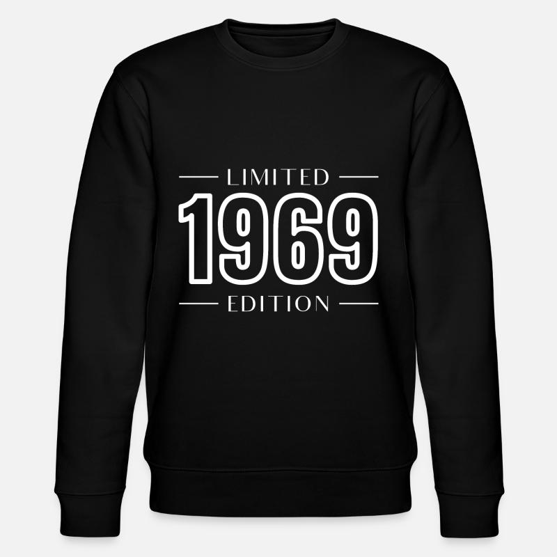 Geboren 1969 - Stanley/Stella Unisex Bio-Sweatshirt CHANGER - Schwarz