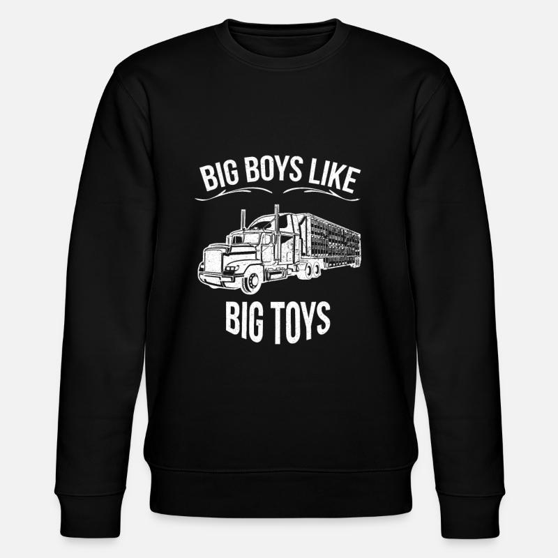 LKW - Stanley/Stella Unisex Bio-Sweatshirt CHANGER  - Schwarz